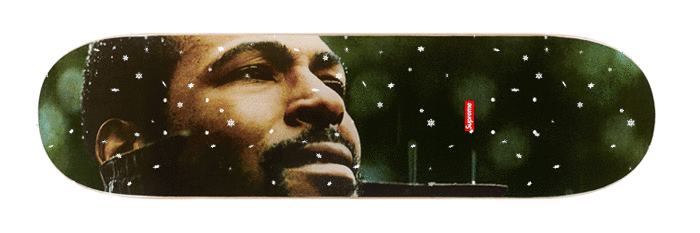 Supreme x Marvin Gaye collab, powered by Boss Sounds